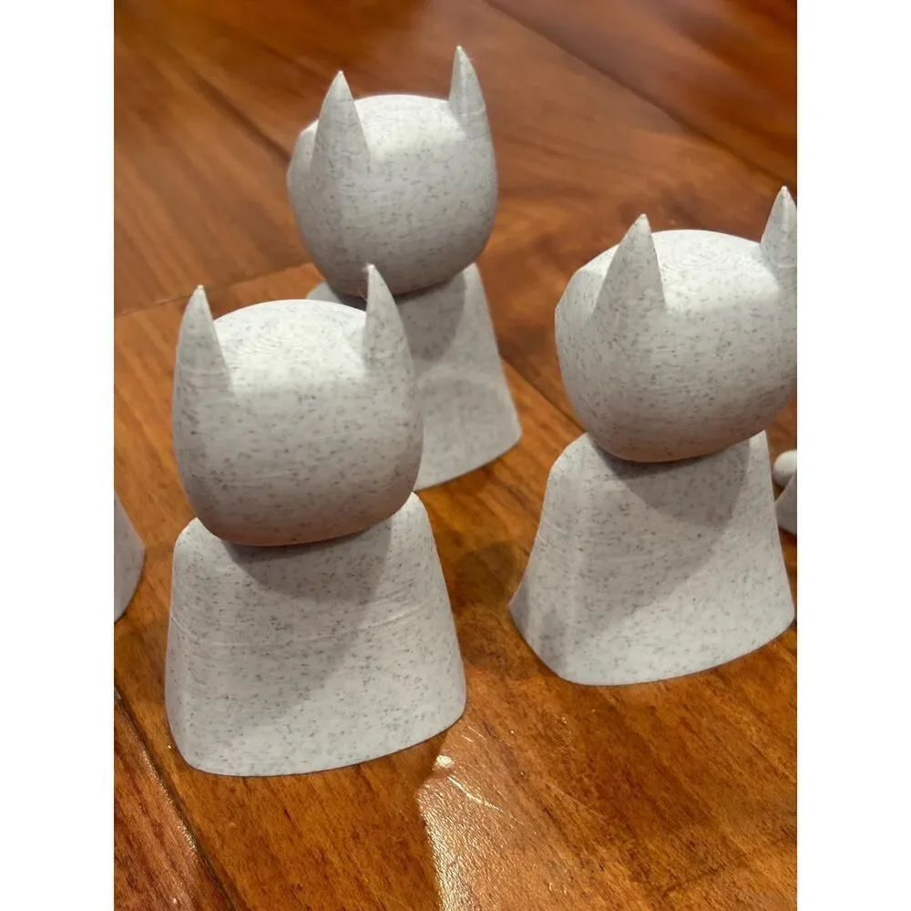 Paint Your Own Batman Figure DIY Coloring Toy Kids Birthday Party Favor 10-pack